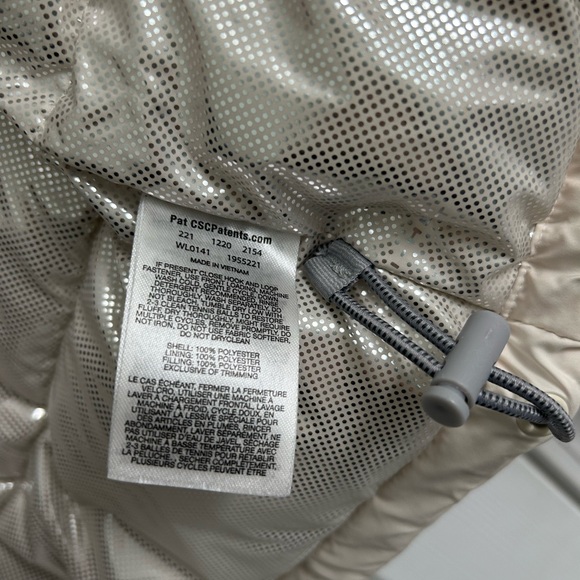 Columbia Cream Cropped Puffer Jacket - Picture 10 of 10